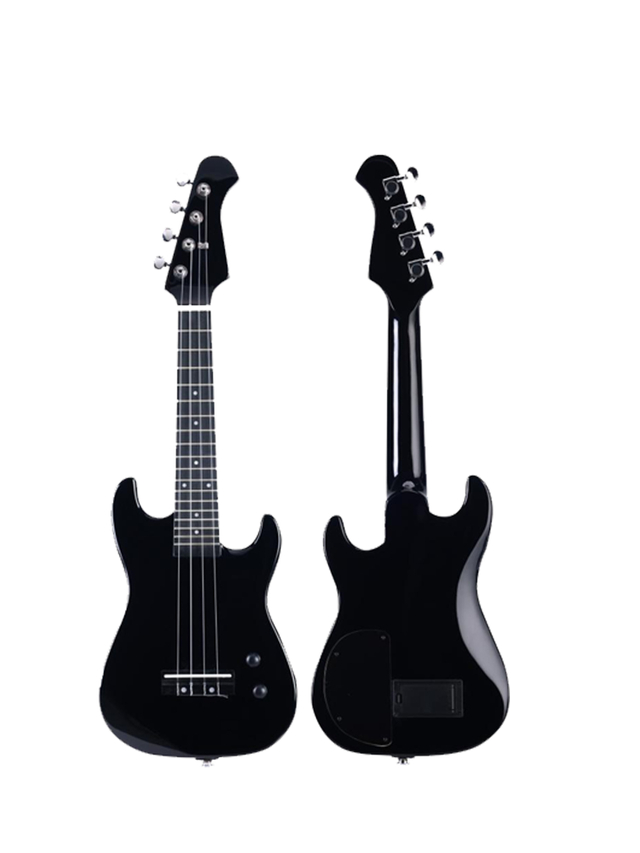 EUT01 High Quality St Style Solid Wood Thin Body 26" Electric Ukulele