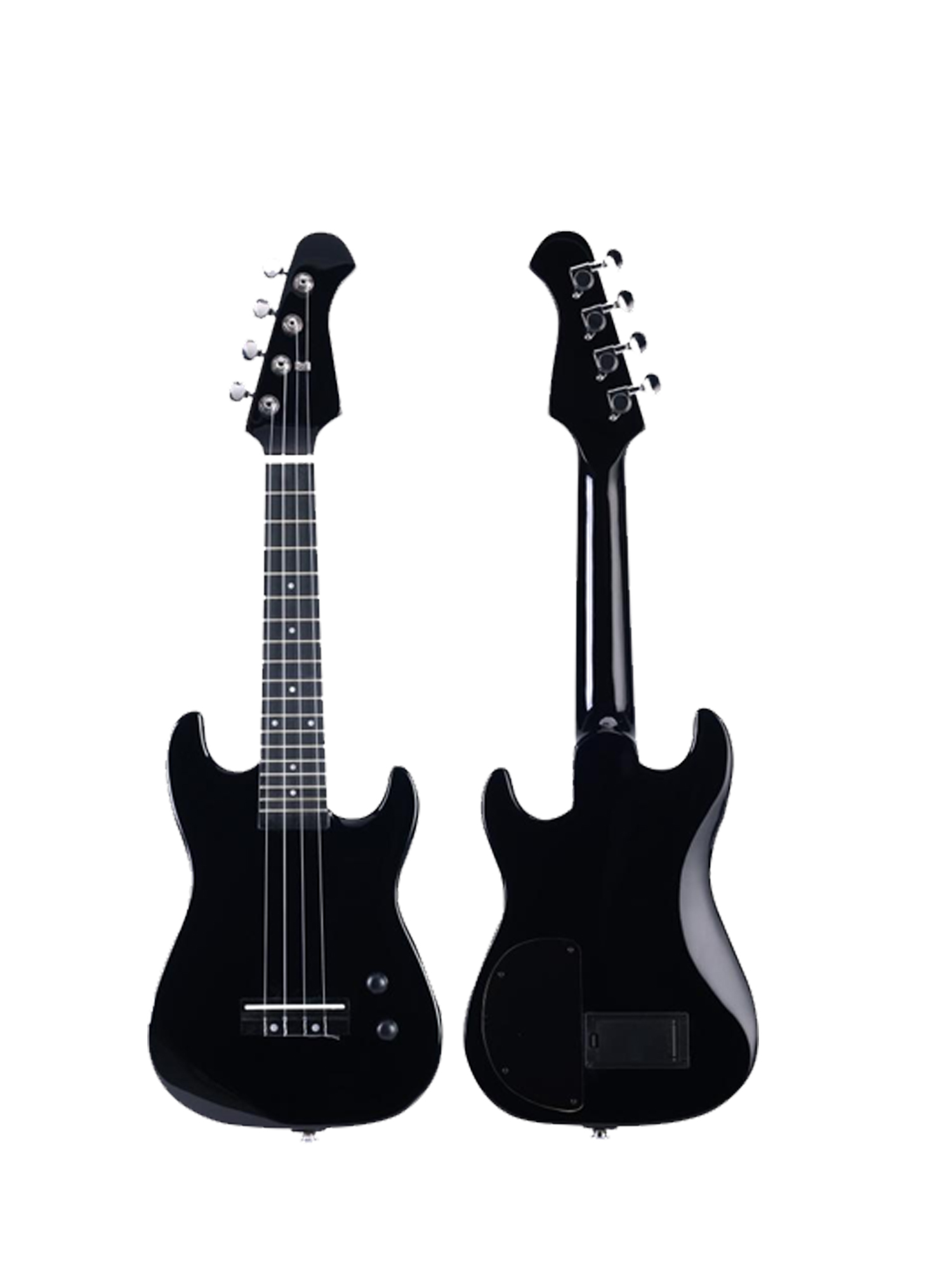 EUT01 High Quality St Style Solid Wood Thin Body 26" Electric Ukulele