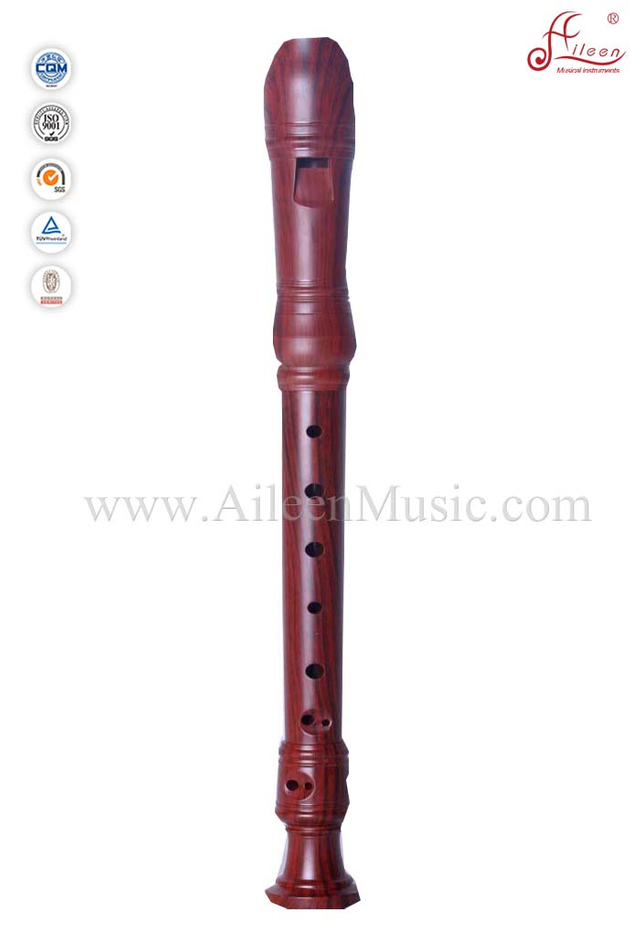 Wooden Copy Plastic German Alto Recorder Flute (RE2430G-2)