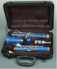 ABS Light Blue 17 Keys Bb Key Colorful Clarinet(CL3071-Blue)