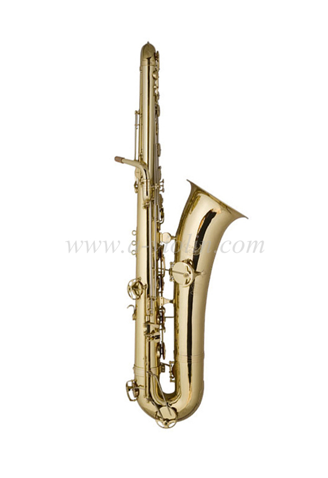 [Aileen] bB yellow brass body bass saxophone (BSP-M400G)