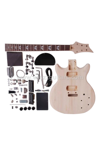 Double Cutaway DIY electric guitar kits (EGR201A-W1)