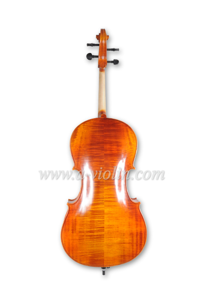 Handmade Flamed Master Spruce Cello (CH150D)