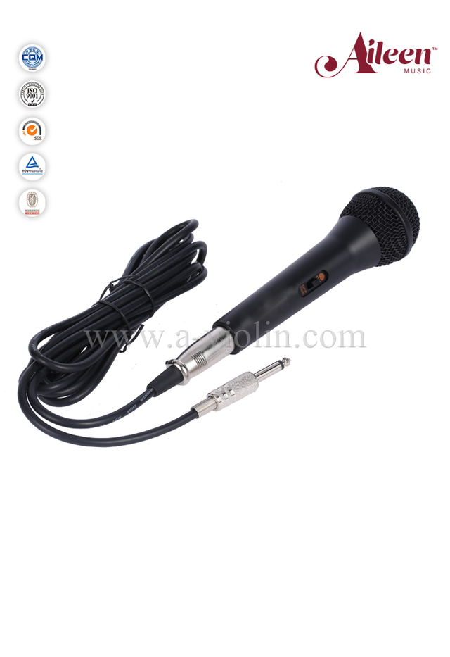 4 meter Metal moving-coil Wired Microphone (AL-DM887 )