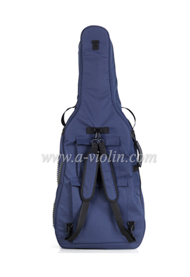 4/4 - 1/2 Nylon Oxford Exterior Foam Cello Bag With Three Handles (BGC007)