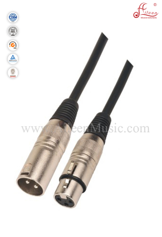 Flexible 6mm Spiral Xlr To Xlr Microphone Cable (AL-M011)