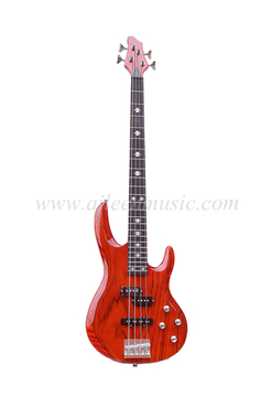 Zebrawood Body 4 Strings Electric Bass Guitar(EBS714-2
