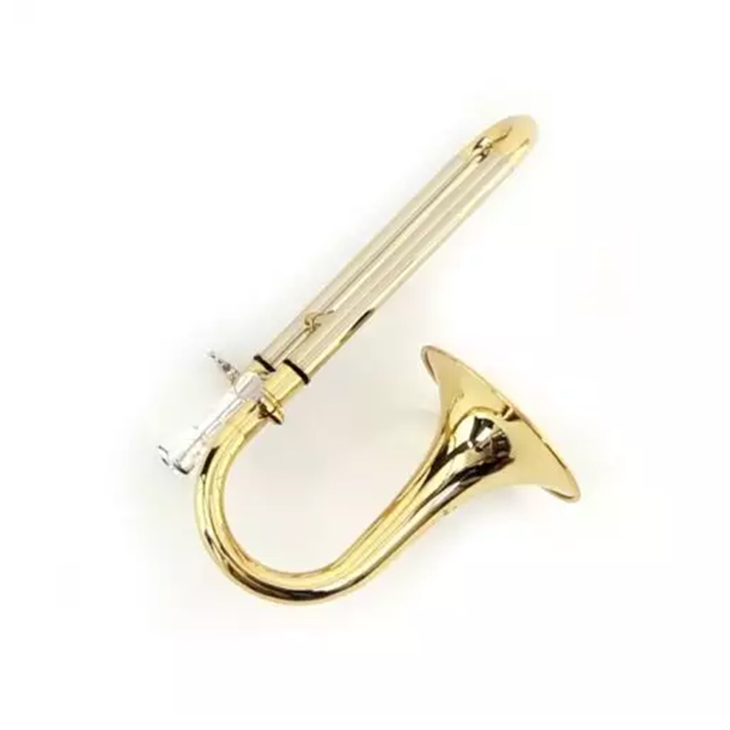 Professional Trumpet Kids with 4 Colored Keys Metallic Gold Trumpet Child  Gift