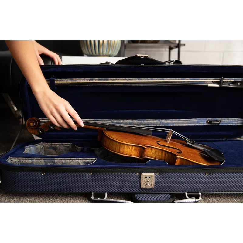 High-end Flamed Maple Violin 4/4 Violino with Antique Varnish(AVL320HAO-BV51)