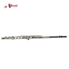 Silver plated 16 holes Flute C with foldable stand( FL-G500SES)