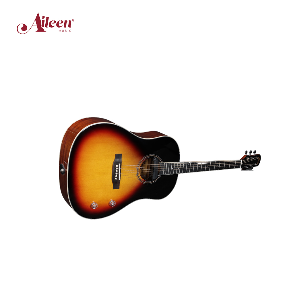 AFM16E-SD Winzz Solid Top Slope Shoulder D Shape Acoustic Guitar