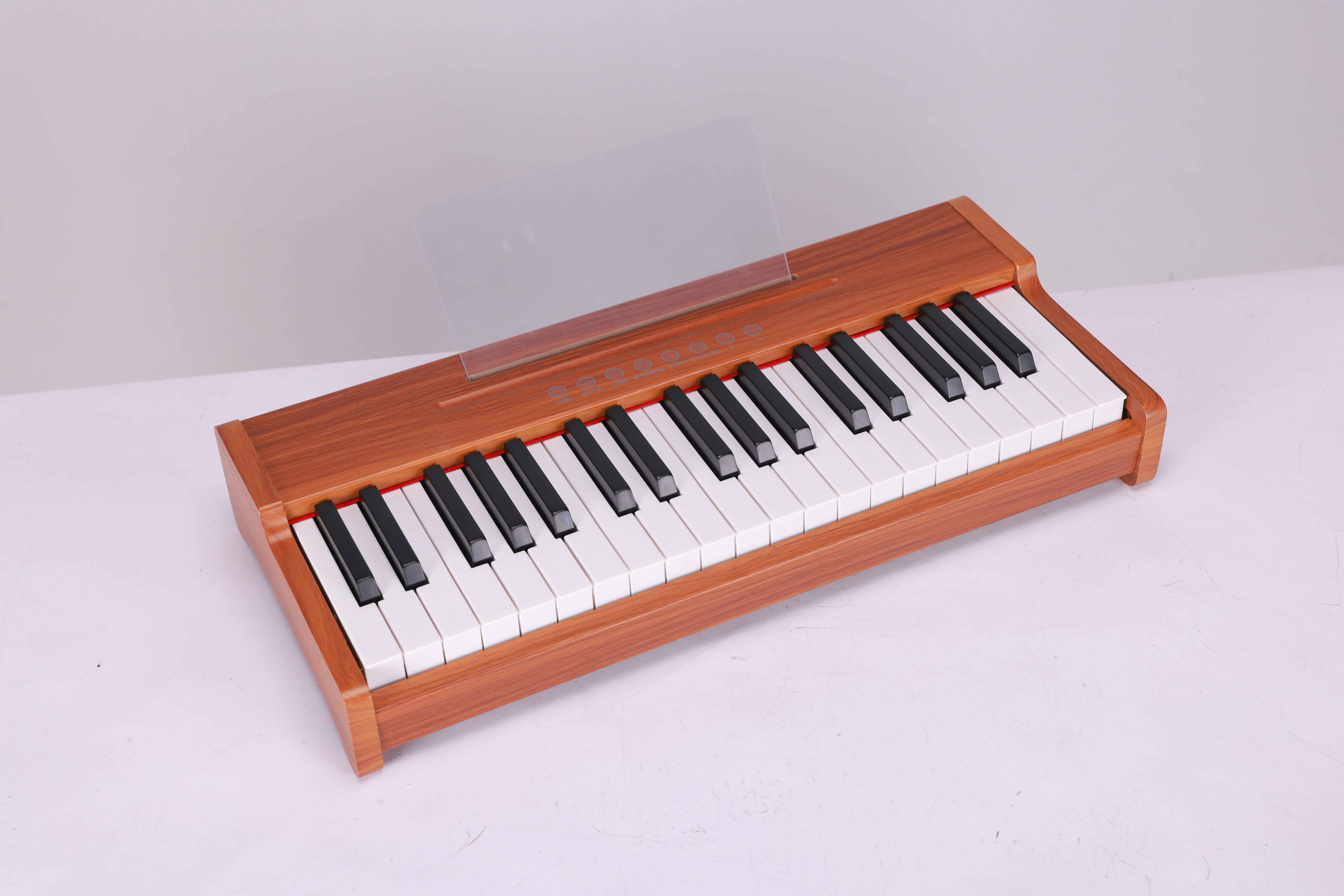 EK3701W Touch-sensitive Buttons BT Audio Professional Music Keyboard 37 Keys Electric Keyboard