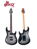 WINZZ Design Glossy Orbit Series 39" Electric Guitar WOS100-24 SS