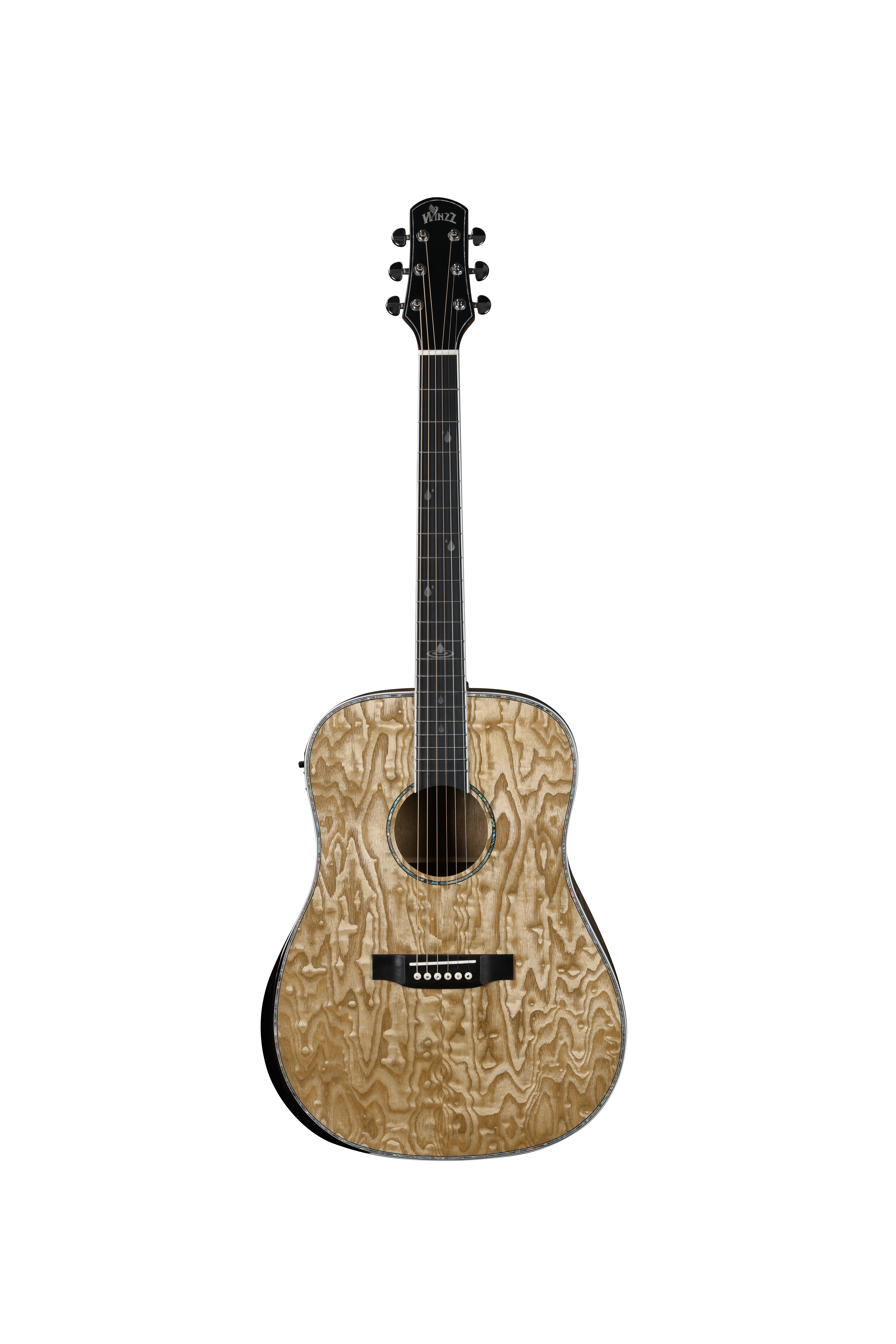 Winzz factory D shape 41 inch acoustic guitar High glossy(WAG904E-D)