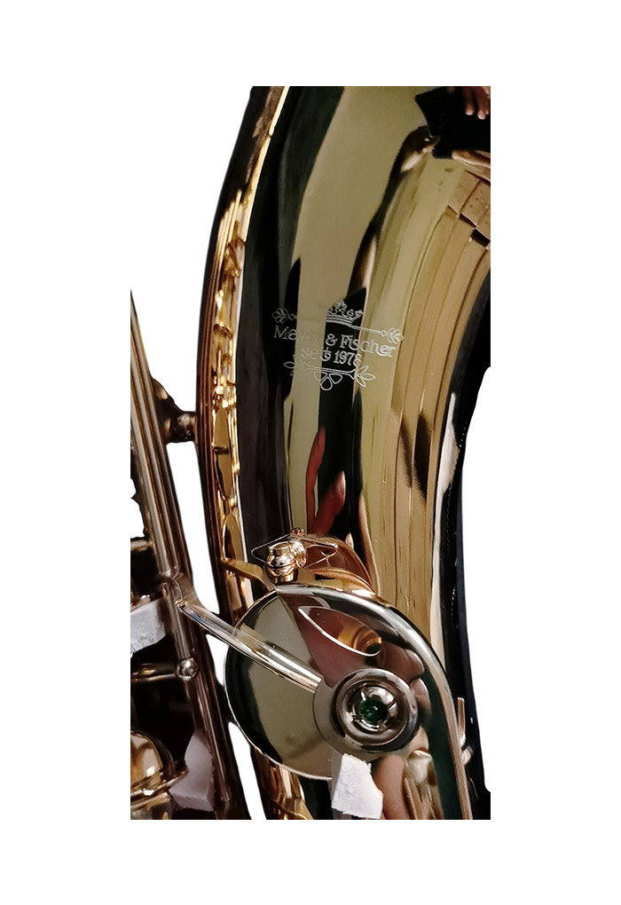 SP0011G Wholesale Woodwind Instrument Gold Lacquered BB Key Tenor Saxophone