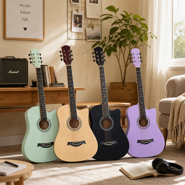 38'' Entry Level Acoustic Guitar AF38ALC 