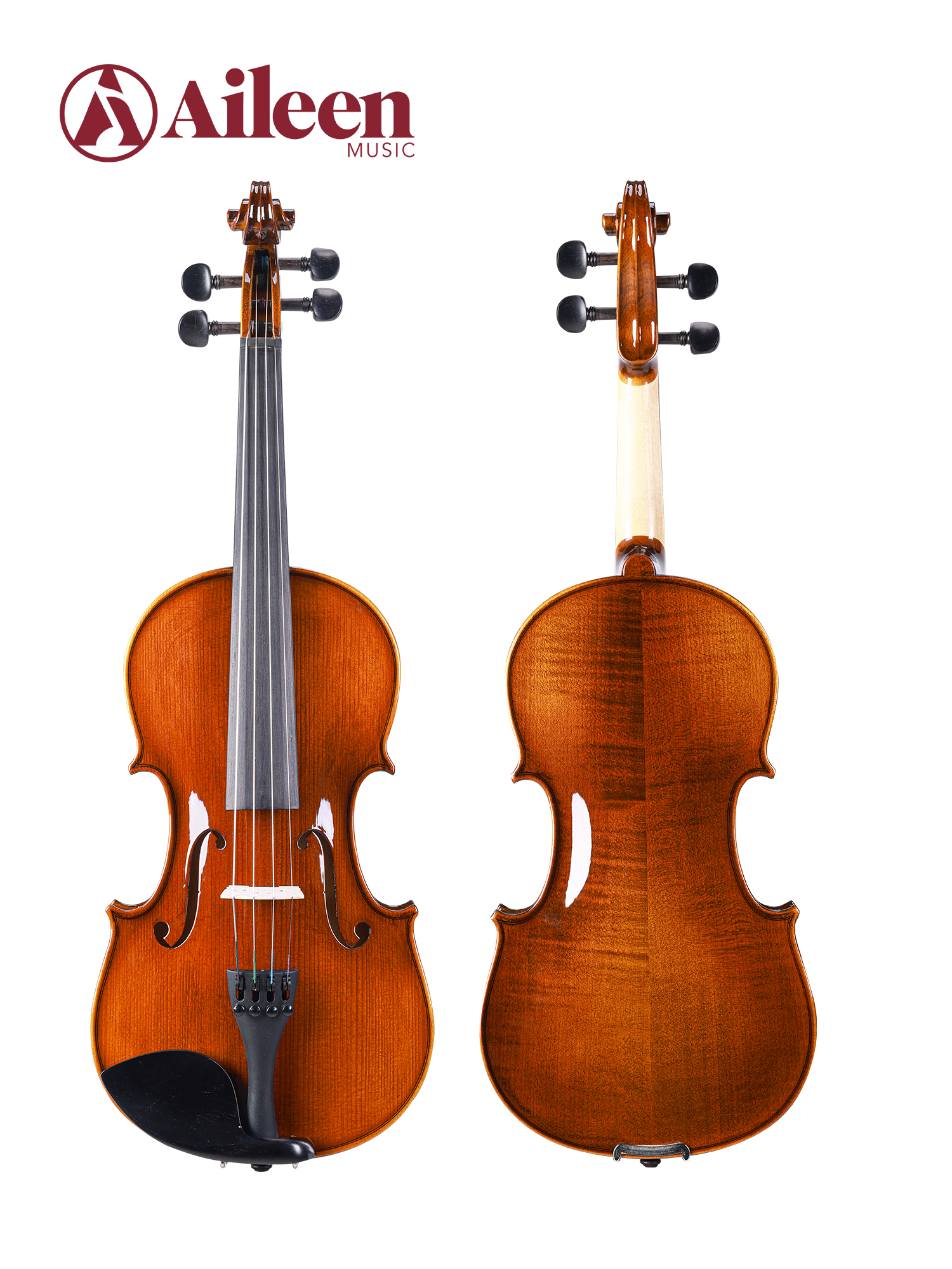 Selected Solid Spruce Top Lightly Figured Maple Back & Side 4/4-1/16 Moderate Violin AVL23