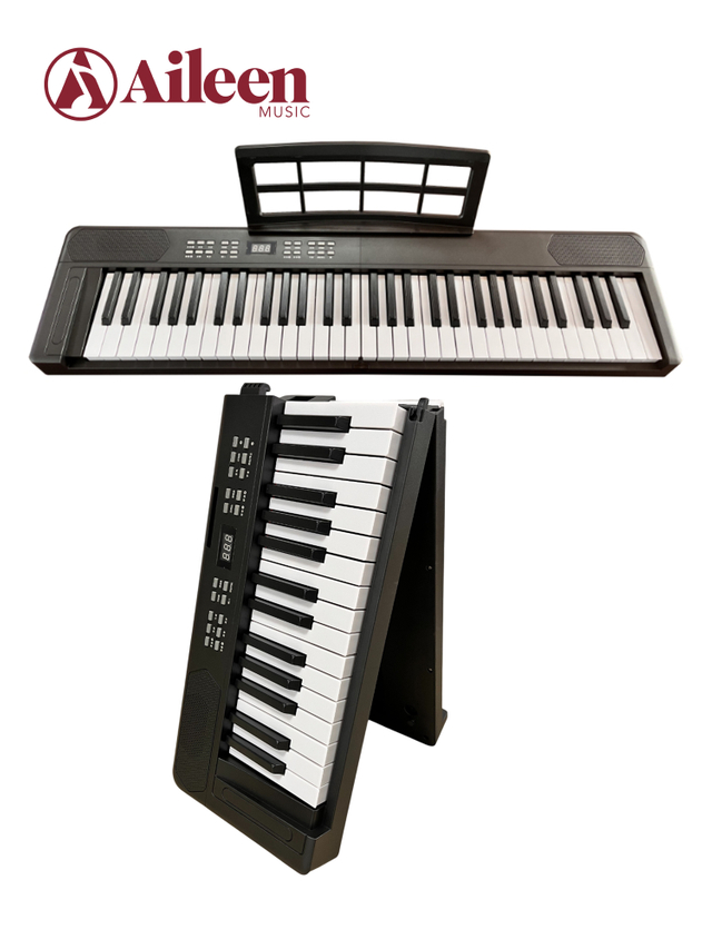 EK-F6102 Fashion Musical Instruments 61 Keys Foldable Keyboard