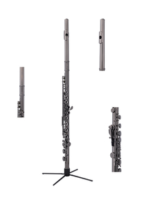 FL4011NB-E Professional Wind Instruments 16 Holes Cupronickel Body Black Nickel Flute