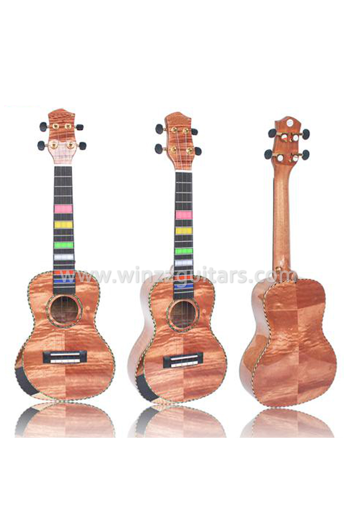 21"/23"/26" Salmon wood Armrest Ukulele (AU83L-BA)