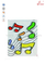 Colored pen holder （DL-8114A-B）