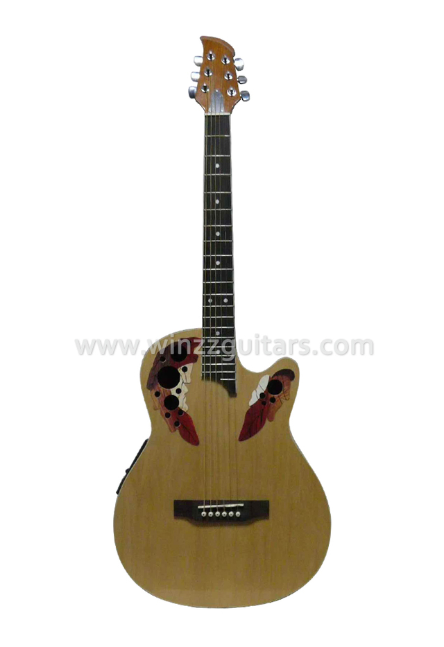 38" Cutaway Ovation Electric Guitar With EQ (AFO831CE)