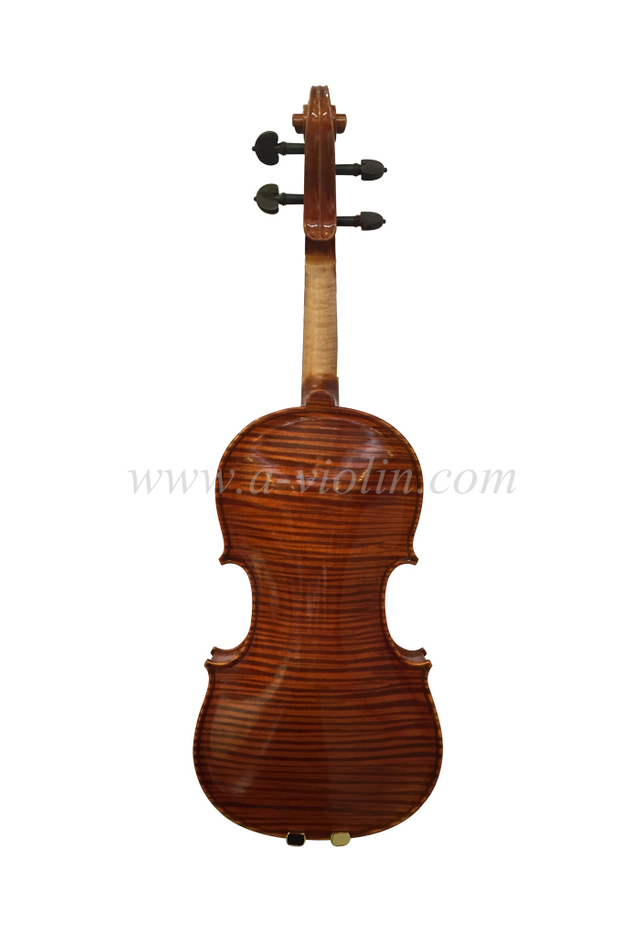 High quality beautiful flamed maple &amp; side Advanced violin (VH200D)