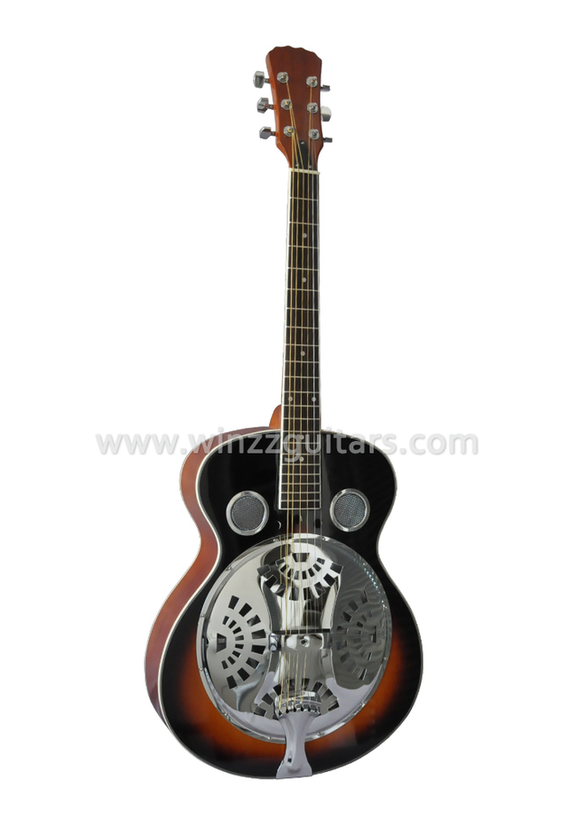 Spider Cone Plywood Electric Resonator Guitar/Resophonic Guitar (RGS88)