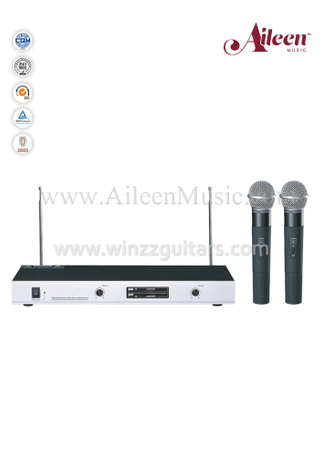Fixed Channel FM VHF Handheld MIC Wireless Microphone (AL-SE2021)