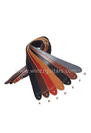 High Quality Colorful Leather Guitar Straps (SL902)