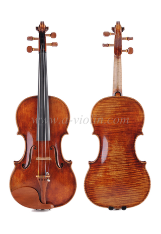 4/4 Europe materials Violin Flamed Maple high quality chinese violin(VH600EM)