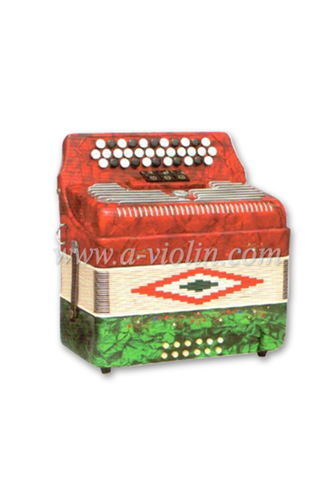 34Button 12Bass 3/0 Register Diatonic Button Accordion Sound(B3412)