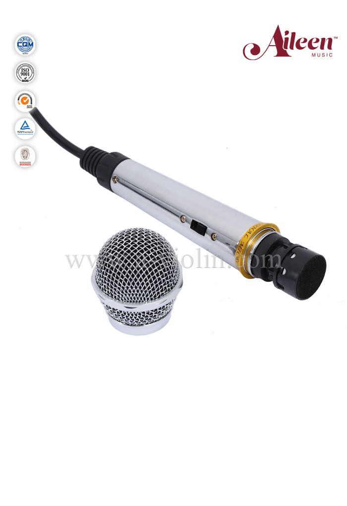 high quality moving-coil 6 meters Metal Wired Microphone (AL-SE66)