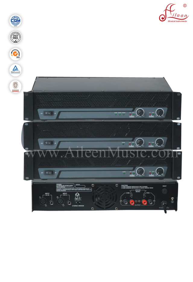 Stereo And Bridge XLR TRS RCA Input Professional Power Amplifier (APM-X04)