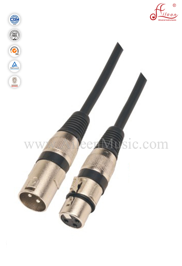 6mm Spiral Xlr Mic Cable Wiring Microphone Cable (AL-M023)