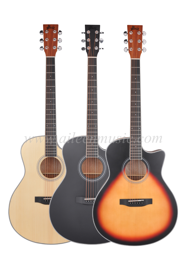 Aileen] High Quality Student Acoustic Guitar (AF17C-GA) - Buy Guitar,  Acoustic Guitar, Student Acoustic Guitar Product on Aileen Music Co.,  A Professional music instruments supplier