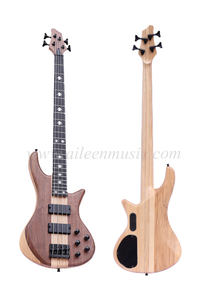  Ash & Walnut Body 4 Strings Electric Bass (EBS724-3)