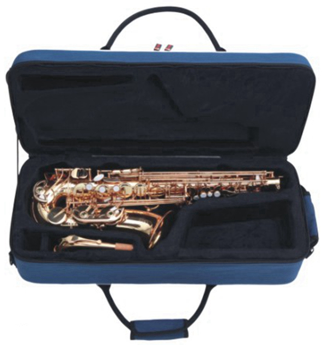 Good Quality Blue Foambody Alto Saxophone Case(ASPC1612)