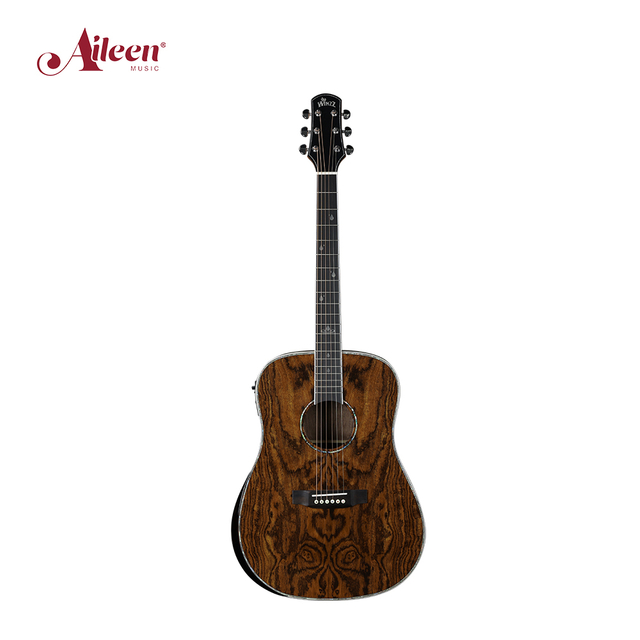 Winzz exotic material 41 inch acoustic guitar SE-4N D shape (WAG903E-D)
