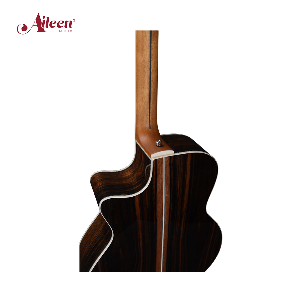 Winzz GA shape cutaway exotic material 41 inch acoustic guitar (WAG902CE-GA)