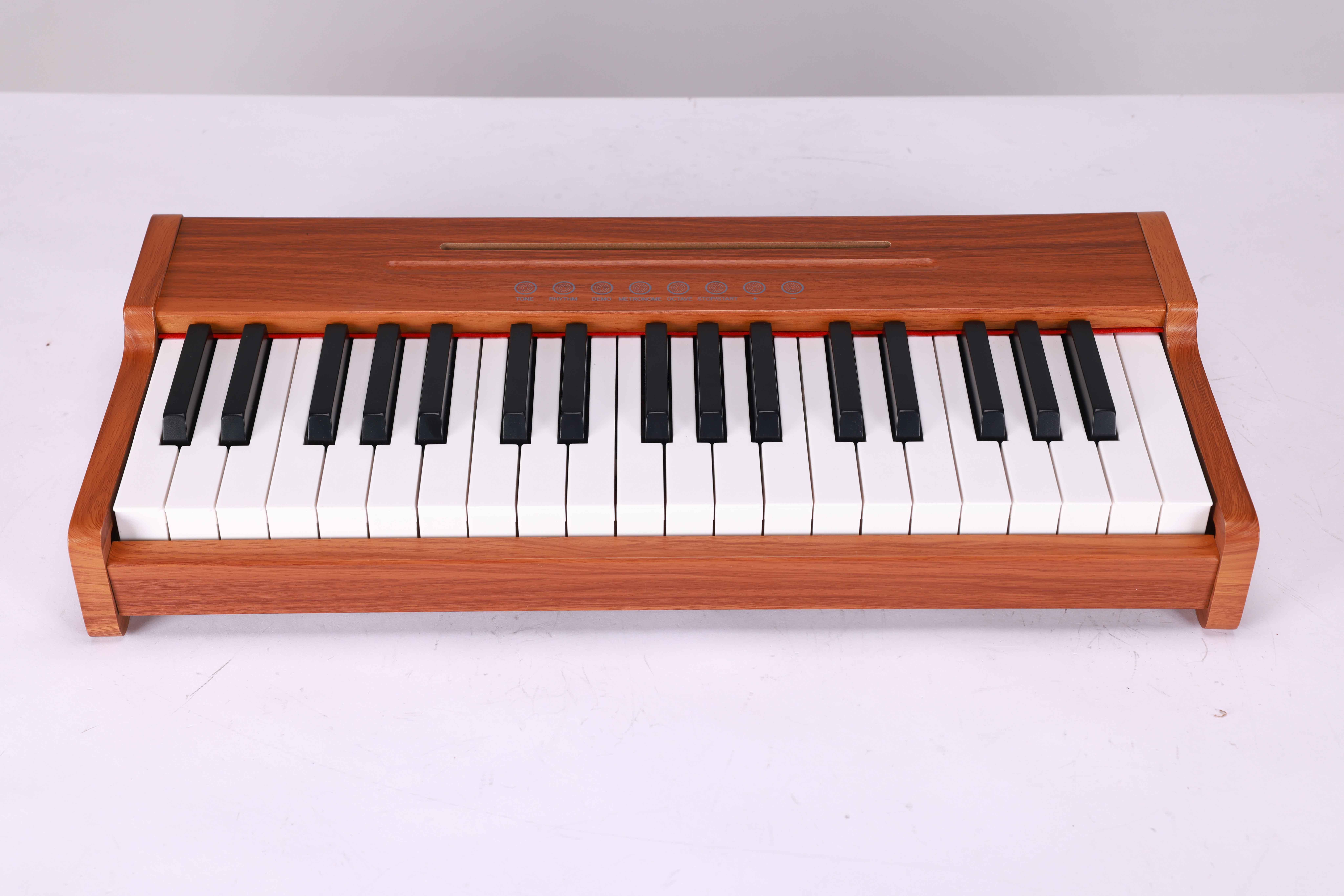 EK3701W Touch-sensitive Buttons BT Audio Professional Music Keyboard 37 Keys Electric Keyboard