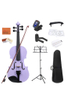 VG001-S Good Quality Colorful Professional 1/4 Student Violin SET