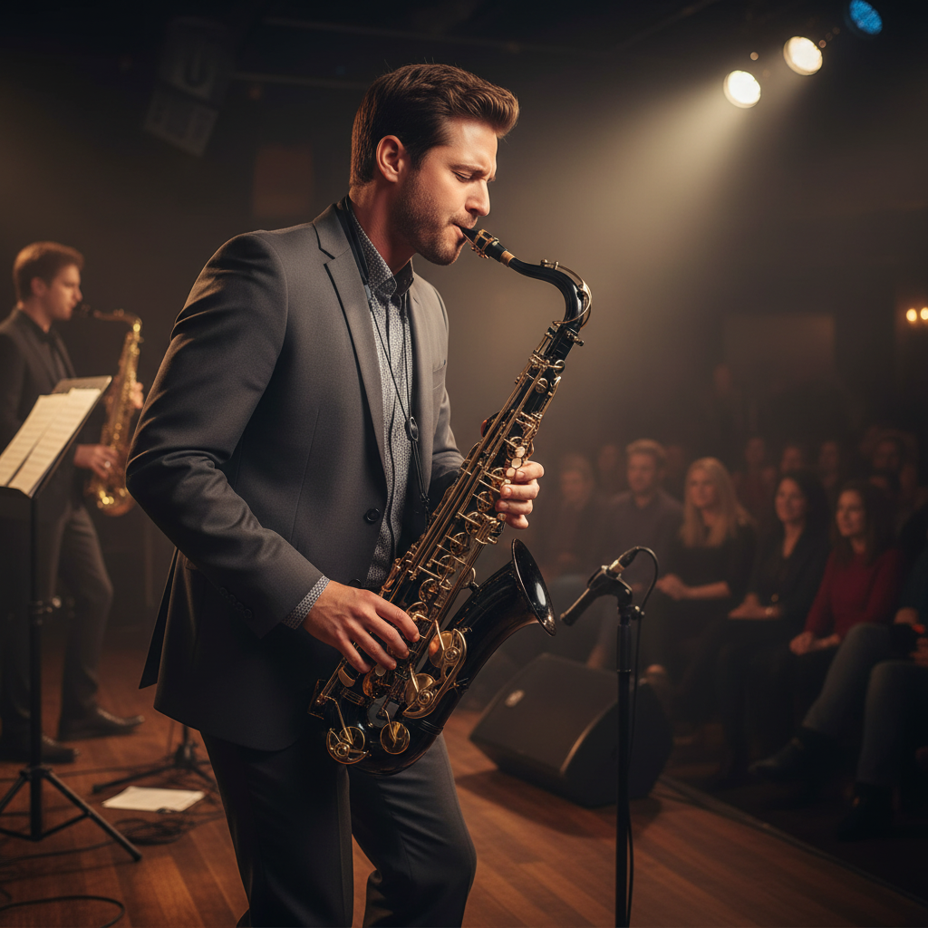 Professional Eb Alto Saxophone Yellow Brass Engraved Colored Finish with Case (SP1001C)