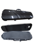 CSV-C68- GTBK Aileen Patent Cherishing Series 4/4 Glossy Carbon Fiber Black Violin Cases