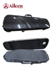 CSV-C68- GTBK Aileen Patent Cherishing Series 4/4 Glossy Carbon Fiber Black Violin Cases