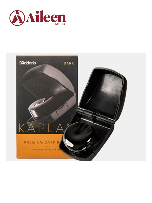 D'Addario (USA) Imported Premium Boxed Rosin for Violin, Viola & Cello — Rotating Design