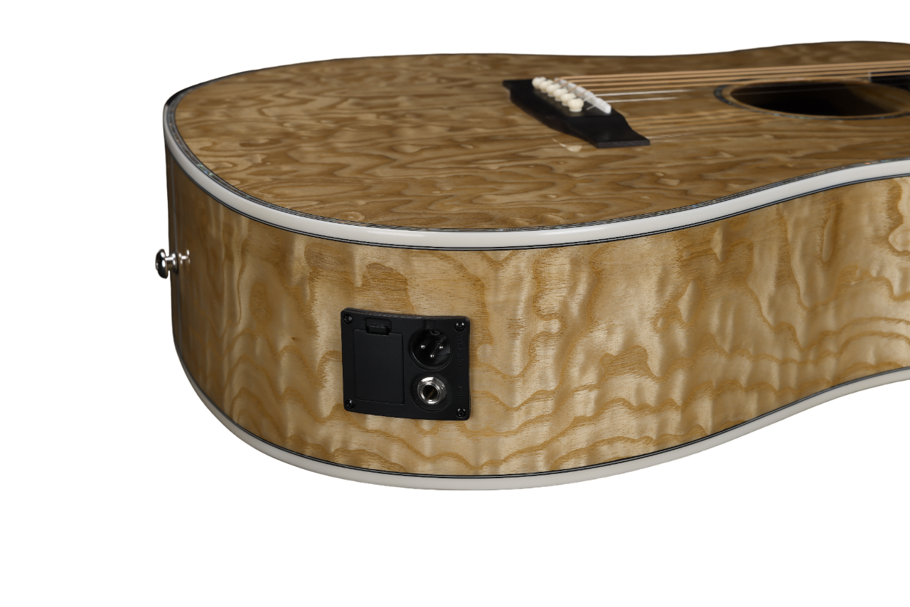 Winzz factory D shape 41 inch acoustic guitar High glossy(WAG904E-D)