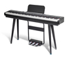 DP701 New Hammer Action Keyboard 88-Key Portable Digital Piano 