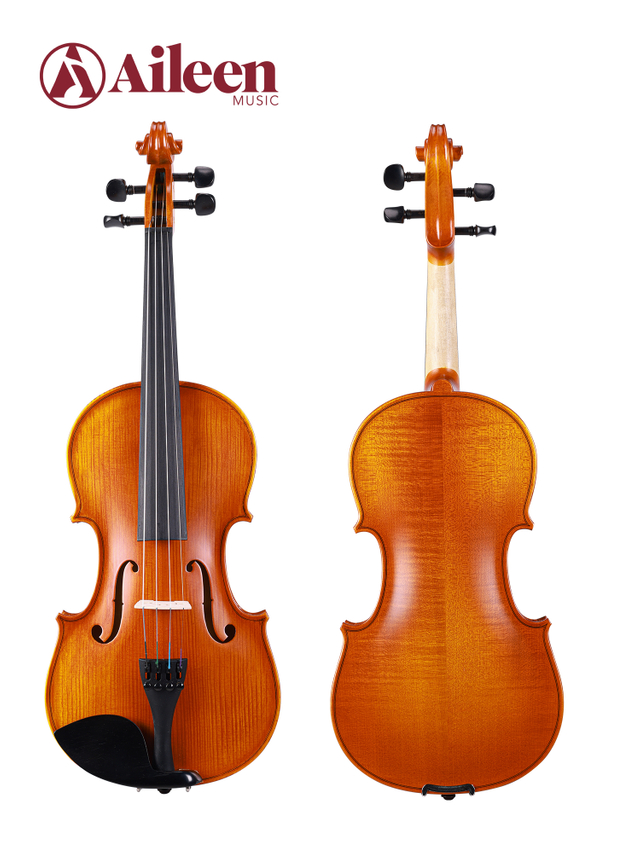 Selected Solid Spruce Top Lightly Figured Maple Back & Side 4/4-1/16 Moderate Violin AVL23