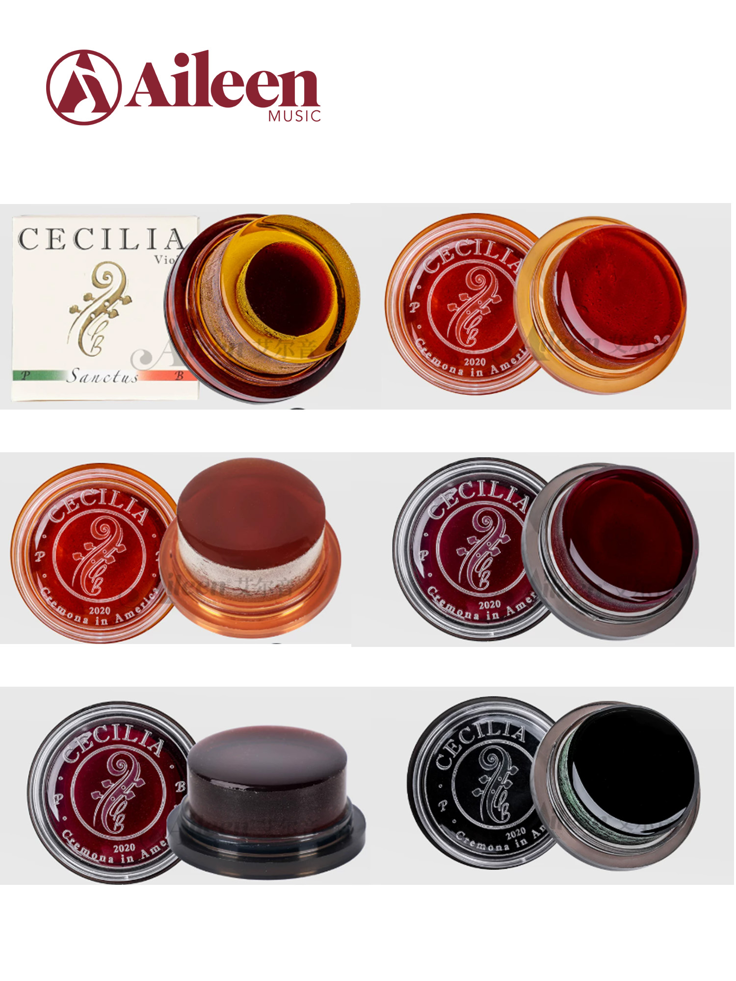 Andrea CECILIA Violin Viola Cello Imported Rosin